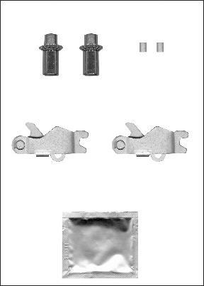 QUICK BRAKE 12053001 — Zestaw naprawczy, rozpieracz